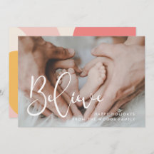 Elegant tror på julinspirerande foto