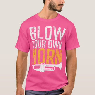 Elegant Trumpetspelare Jazzorkester Marchingorkest T Shirt