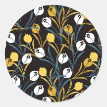 Elegant Tulip Blommönster