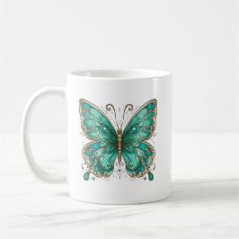 Elegant Turcos butterfly Classic Ceramic Kaffemugg