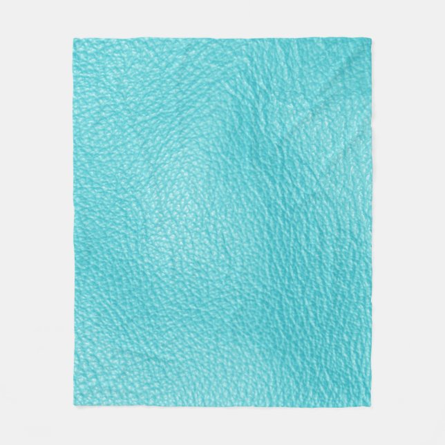 Elegant Turcos Leather Struktur Fleecefilt (Framsidan)