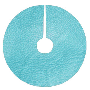 Elegant Turcos Leather Struktur Julgransmatta Borstad Polyester