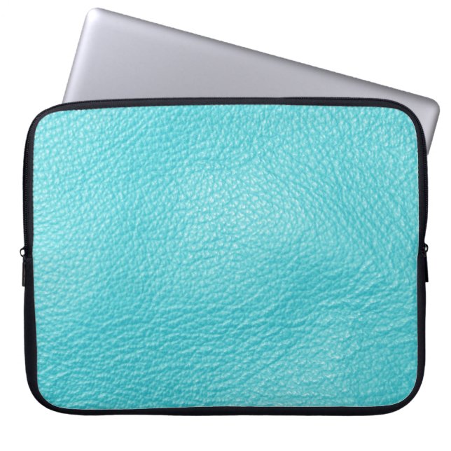 Elegant Turcos Leather Struktur Laptop Fodral (Framsidan)