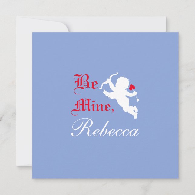 Elegant Typografi är min, säg ja Kärlek-pil (Framsida)