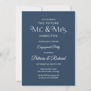 Elegant typografi för bröllopsinbjudan meddelande