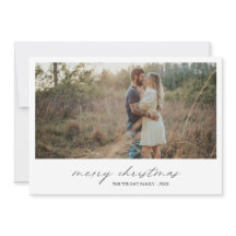 Elegant Typografi Foto Modern jul