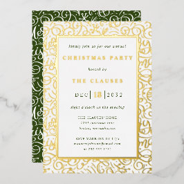Elegant Typografi jul Party