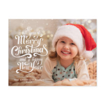 Elegant-typografi - julhälsningar