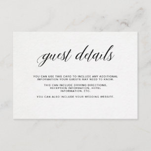 Elegant Typografi på Papper vattenfärg Informati Tilläggskort