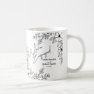 Elegant Typografi vi är engagerade i Kaffemugg