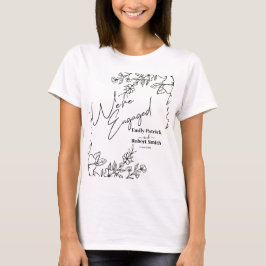 Elegant Typografi vi är engagerade i T Shirt