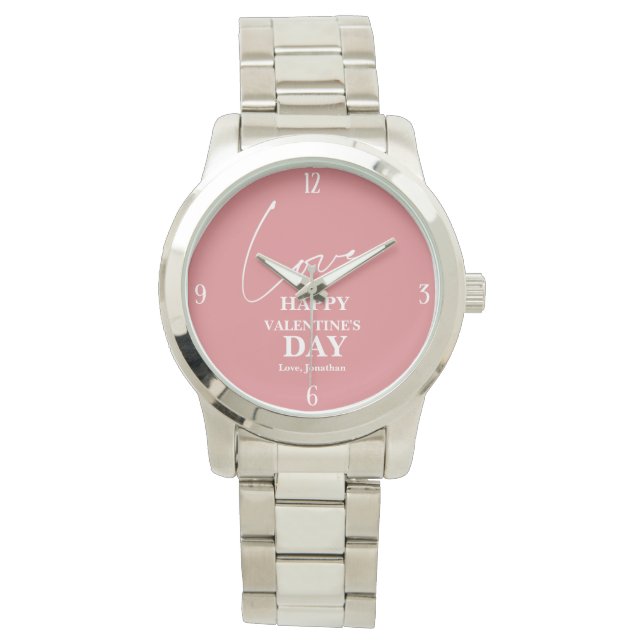 Elegant Typography Valentines day par Armbandsur (Framsida)