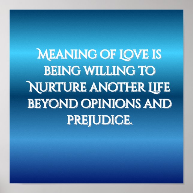 Elegant Typography Wall Art - inspirerande offerti Poster (Framsidan)