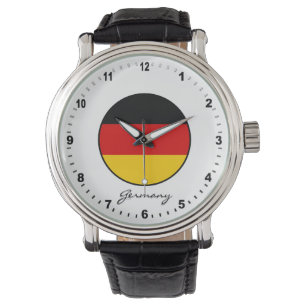 Elegant Tysklanda bevakning & tysk Flagga / Berlin Armbandsur