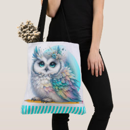 Elegant Uggla Tote Tygkasse