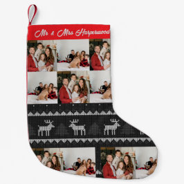 Elegant Ugly Sweater Photo Jul Helgdag Liten Julstrumpa