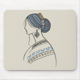 Elegant Ukrainska folkArt Mousepad Musmatta