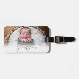 Elegant Underbart Joy Photo Bagagebricka