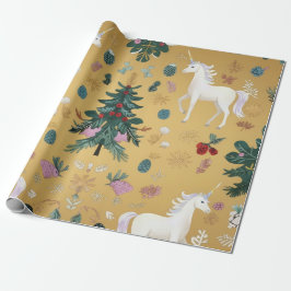 Elegant Unicorn Wrapping Paper Presentpapper