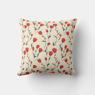 Elegant Unik Stilren Romantisk Blommig Chic Kudde