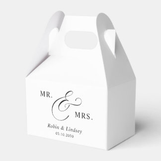 Elegant Union Bröllop Förlovning Rehearsal Middag Presentaskar