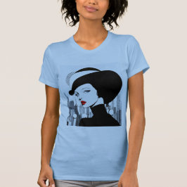 Elegant Uptown Girl New York High Society T Shirt