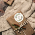 Elegant Utandning av botaniskt God jul Runt Klistermärke<br><div class="desc">Öka din fetiösa décor med vår Elegant botaniskt God jul-andedräkt! Designat med botaniskt inslag lägger detta klassiska,  runda klistermärke till att gåvor,  kort och yta läggs till utan tidsangivelse. Förbered helgdag och sprida glädje med det här exekutiva klistermärket,  fånga God jul på ett snyggt sätt!</div>
