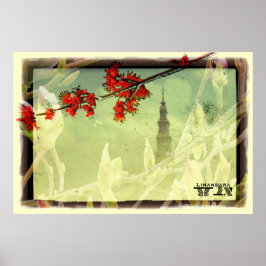 Elegant utskrift poster