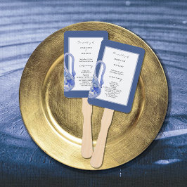 Elegant Vacker Blue Boho Svan Watercolor