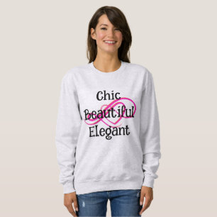 Elegant, vacker, chic t-shirt