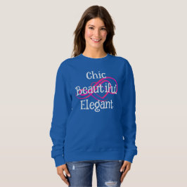 Elegant, vacker, chic t-shirt
