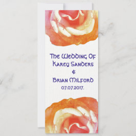 Elegant ,vacker inbjudan till bröllopsinbjudan i R