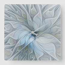 Elegant vacker modern abstrakt fraktal konst blomm
