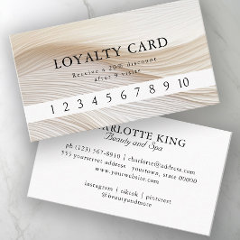 Elegant, Vågar, salon, förmånlig Visitkort