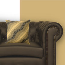 Elegant Vågigt Linjer Mönster Sandy Brown