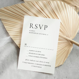 Elegant - val av minimalistiskt kalligrafi OSA kort