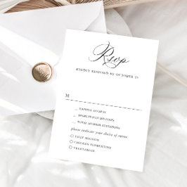 Elegant - val av minimalistiskt kalligrafi OSA kort