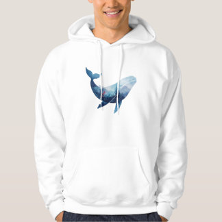 Elegant Valhaj Marinliv Design Hoodie