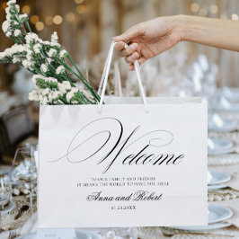 Elegant Välkommen Bröllop Bags