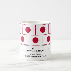 Elegant Välkommen JAPAN FLAGGA Coffee Mugg