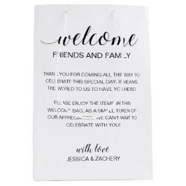 Elegant Välkommen till Bröllop gästbostad