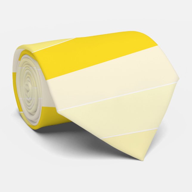 Elegant Vanilla Gult Vit Trendig Modern design Slips (Rullad)