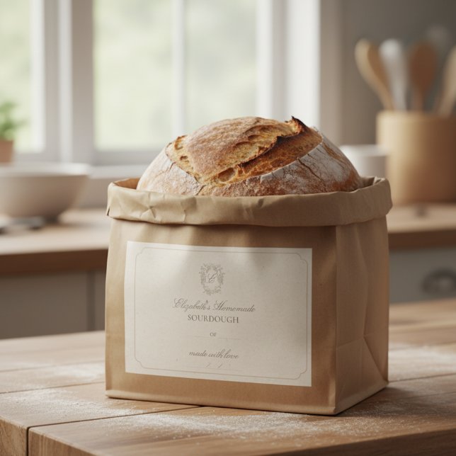 Elegant Vapensköld DIY Homemade Gift-etikett Mat Etiketter (Add a personal touch to your DIY and homemade gifts with this elegant label!)