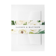 Elegant Vår Blommigt Belly Band