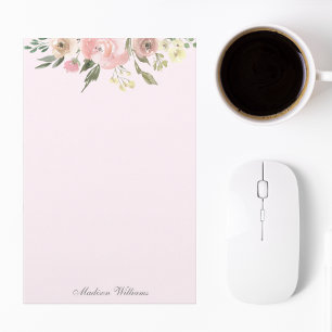 Elegant Vår Blommigt  Peony Bröllop Brevpapper