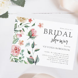 Elegant vårblomma | Botanisk bröllopsfest Inbjudningar