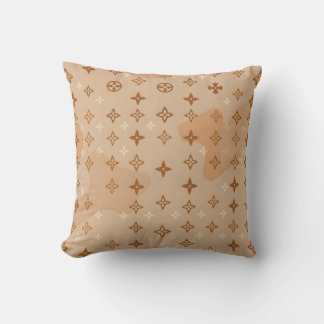Elegant vardag med chic monogram kudde