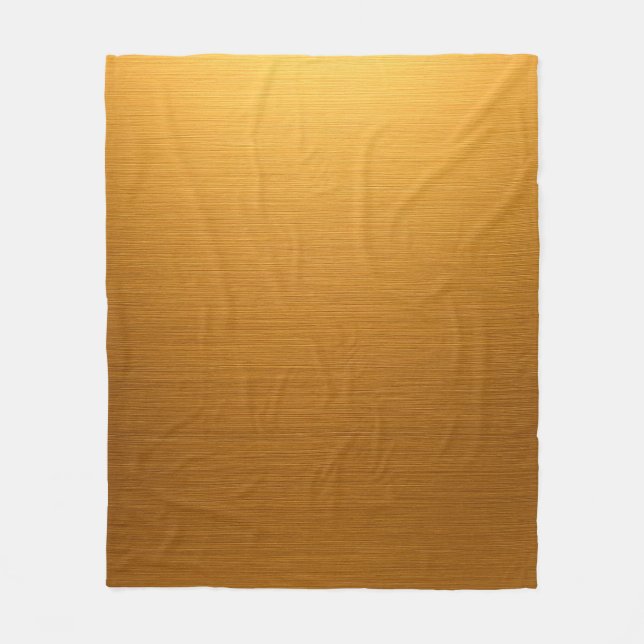 Elegant varm borstad mässing metallstruktur tyst fleecefilt (Framsidan)