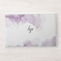 Elegant Vatten Marble guld glitter lila färg vid  