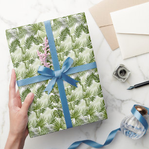 Elegant vattenfärg blomster dekorativt mönster vis presentpapper